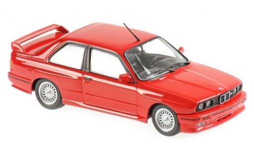 Diecast model cars Bmw M3 coupe (E30) red 1987 1/43 Maxichamps