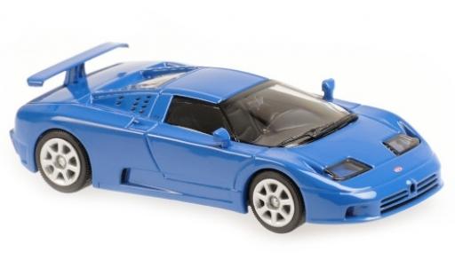 Diecast model cars Bugatti EB110 GT EB 110 blue 1994 1/43 Maxichamps