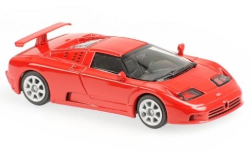 Diecast model cars Bugatti EB110 GT EB 110 red 1994 1/43 Maxichamps