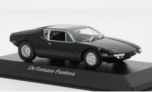 Diecast model cars De Tomaso Pantera Coupe black 1972 1/43 Maxichamps
