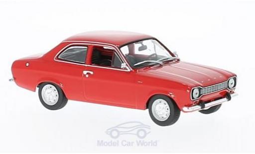 Diecast model cars Ford Escort MK1 red 1968 1/43 Maxichamps