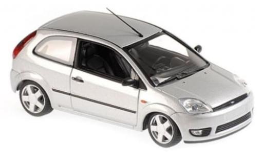 Diecast model cars Ford Fiesta MKIV silver 2002 1/43 Maxichamps