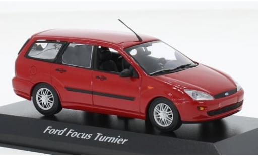 Diecast model cars Ford Focus Turnier MK I red 1998 1/43 Maxichamps