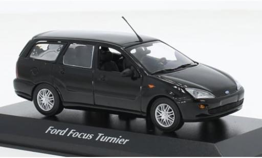 Diecast model cars Ford Focus Turnier MK I black 1998 1/43 Maxichamps