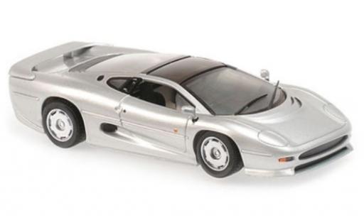 Diecast model cars Jaguar XJ Base 220 grey RHD 1991 1/43 Maxichamps