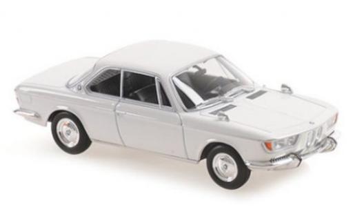 Diecast model cars Bmw 2000 CS white 1967 1/43 Maxichamps