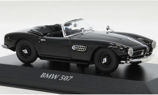 Diecast model cars Bmw 507 cabriolet black 1957 1/43 Maxichamps