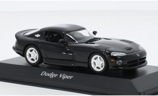 Diecast model cars Dodge Viper GTS black 1993 1/43 Maxichamps