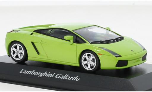 Diecast model cars Lamborghini Gallardo Base metallise green 2003 1/43 Maxichamps