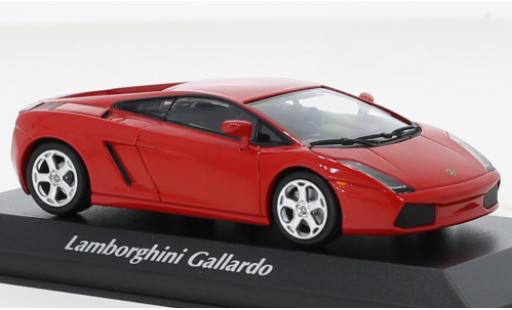 Diecast model cars Lamborghini Gallardo Base red 2003 1/43 Maxichamps