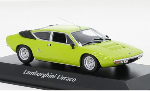 Diecast model cars Lamborghini Urraco Base green 1974 1/43 Maxichamps