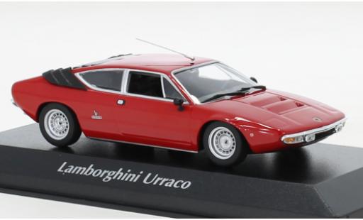 Diecast model cars Lamborghini Urraco Base red 1974 1/43 Maxichamps