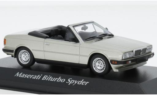 Diecast model cars Maserati Biturbo Spyder d 1982 1/43 Maxichamps