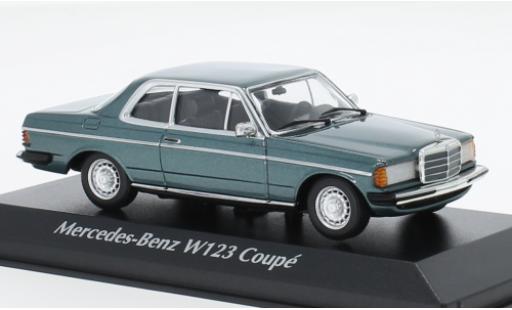 Diecast model cars Mercedes 230 Coupe CE (C123) metallise turquoise 1976 1/43 Maxichamps