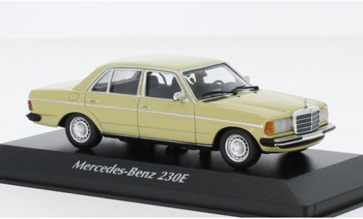 Diecast model cars Mercedes 230 Coupe E (W123) beige 1982 1/43 Maxichamps