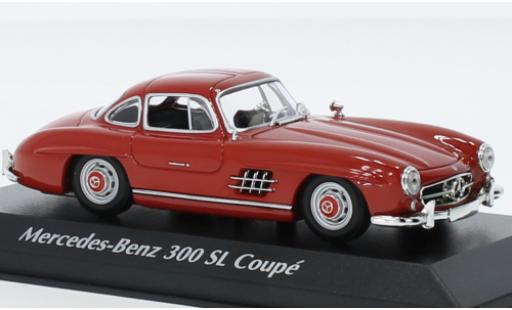 Diecast model cars Mercedes 300 Base SL (W198 I) red 1955 1/43 Maxichamps