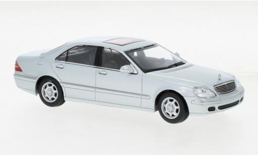 Diecast model cars Mercedes Classe S Base (W220) grey 1998 1/43 Maxichamps