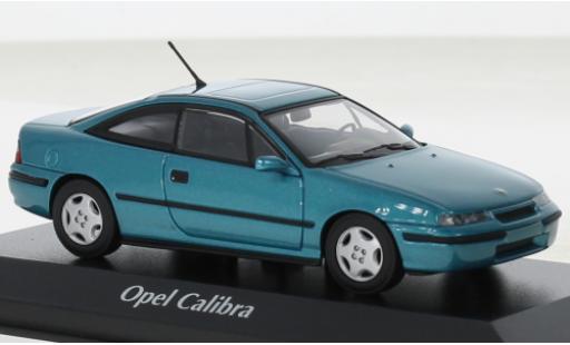 Diecast model cars Opel Calibra Base metallise turquoise 1989 1/43 Maxichamps