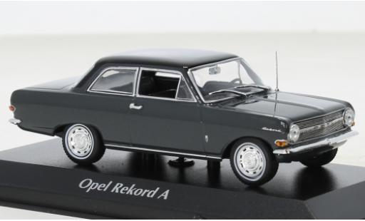 Diecast model cars Opel Rekord A grey 1962 1/43 Maxichamps