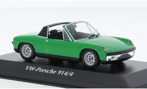 Diecast model cars Porsche 914 Base /4 green 1972 1/43 Maxichamps