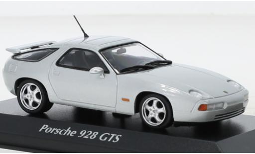 Diecast model cars Porsche 911 GTS metallise grey 1991 1/43 Maxichamps