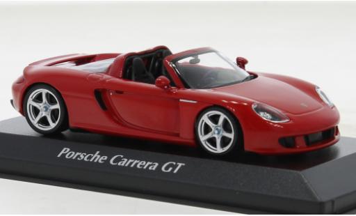 Diecast model cars Porsche Carrera GT Base red 2003 1/43 Maxichamps