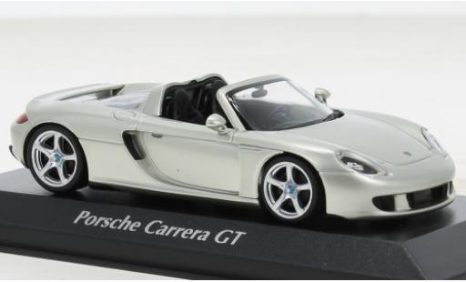 Diecast model cars Porsche Carrera GT Base grey 2003 1/43 Maxichamps