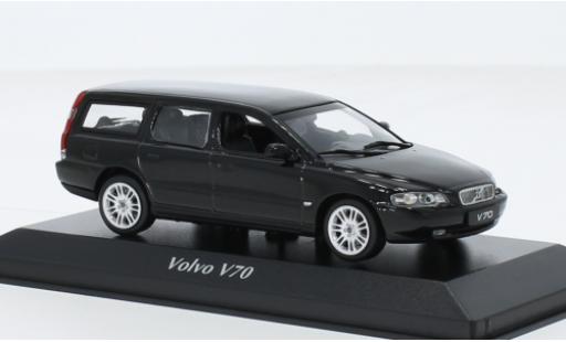 Diecast model cars Volvo V70 Base Estate black 2000 1/43 Maxichamps