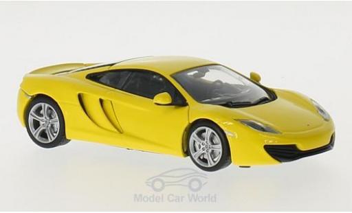 Diecast model cars McLaren MP4-12C Base 12C yellow 2011 1/43 Maxichamps