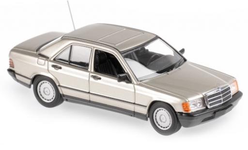 Diecast model cars Mercedes 190 Base E (W201) metallic beige 1984 1/43 Maxichamps