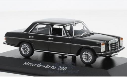 Diecast model cars Mercedes 200 Base black 1968 1/43 Maxichamps