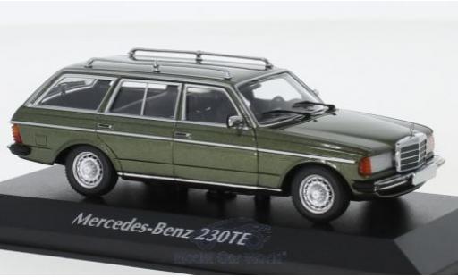 Diecast model cars Mercedes 230 Coupe TE (W123) metallic green 1982 1/43 Maxichamps