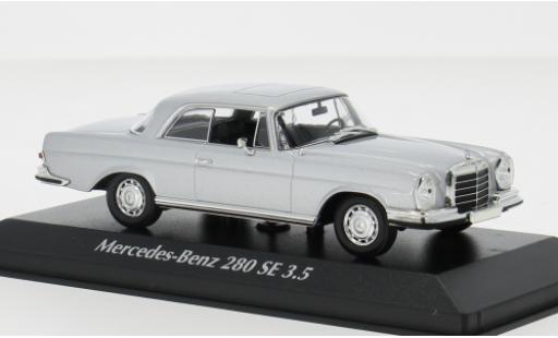 Diecast model cars Mercedes 280 Base SE 3.5 (W108) silver 1970 1/43 Maxichamps