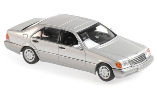 Diecast model cars Mercedes 600 Base SEL (W140) grey 1992 1/43 Maxichamps