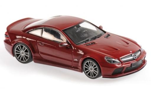 Diecast model cars Mercedes B Black Series SL65 AMG (R230) red 2009 1/43 Maxichamps