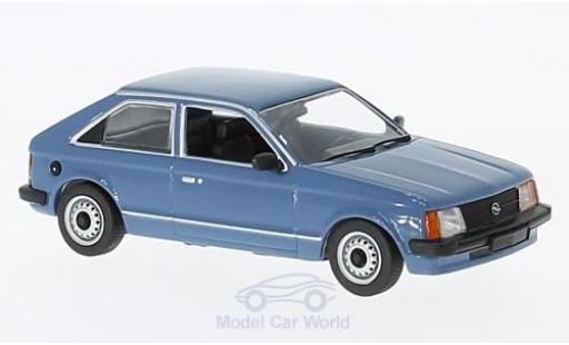 Diecast model cars Opel Kadett D Base D blue 1979 1/43 Maxichamps