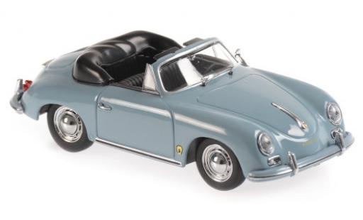 Diecast model cars Porsche 356 A A A Convertible blue 1956 1/43 Maxichamps