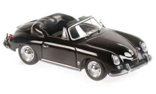 Diecast model cars Porsche 356 A A A Convertible black 1956 1/43 Maxichamps