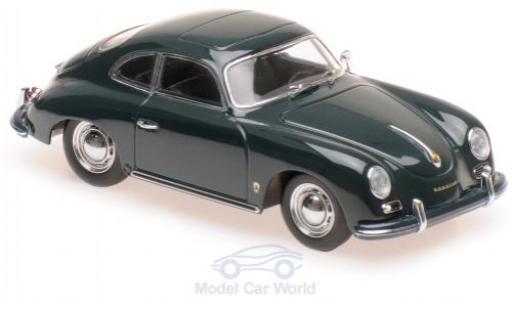 Diecast model cars Porsche 356 A A A Coupe green 1959 1/43 Maxichamps