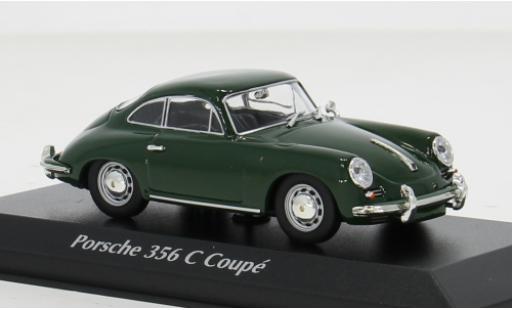 Diecast model cars Porsche 356 C C green 1965 1/43 Maxichamps