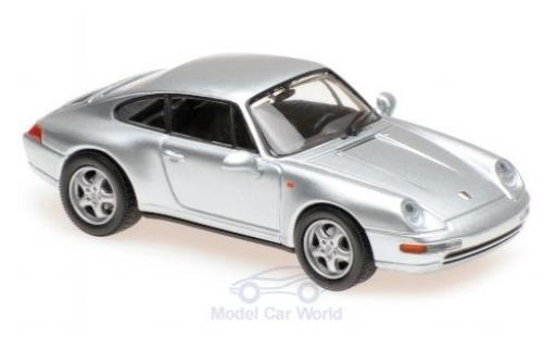 Diecast model cars Porsche 911 Base grey 1 1/43 Maxichamps