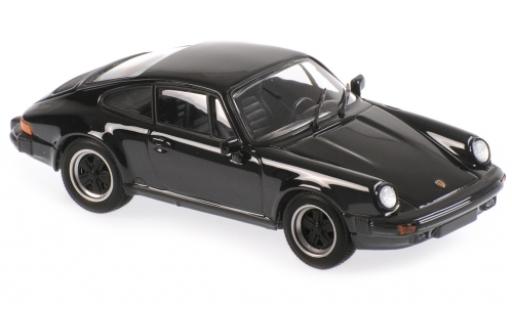 Diecast model cars Porsche 911 SC black 1979 1/43 Maxichamps