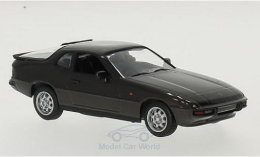 Diecast model cars Porsche 924 Base metallic brown 1984 1/43 Maxichamps