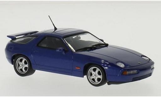 Diecast model cars Porsche 911 GTS metallic blue 1991 1/43 Maxichamps