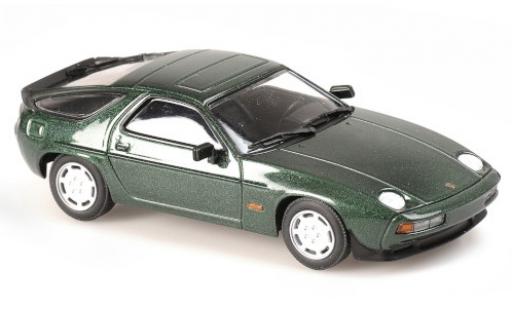 Diecast model cars Porsche 928 S S metallic green 1979 1/43 Maxichamps
