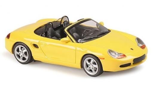 Diecast model cars Porsche 718 S yellow 1999 1/43 Maxichamps