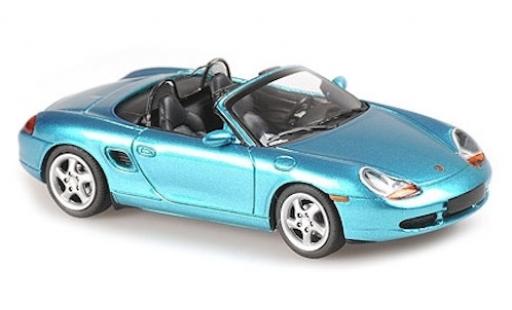 Diecast model cars Porsche 718 S metallic turquoise 1999 1/43 Maxichamps