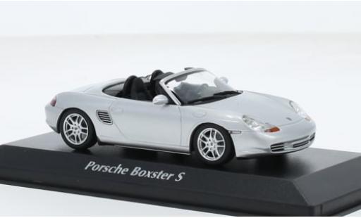 Diecast model cars Porsche 718 S silver 2002 1/43 Maxichamps