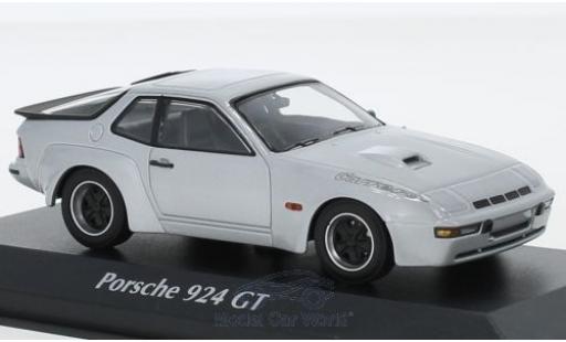 Diecast model cars Porsche 924 Base Carrera GT grey 1981 1/43 Maxichamps