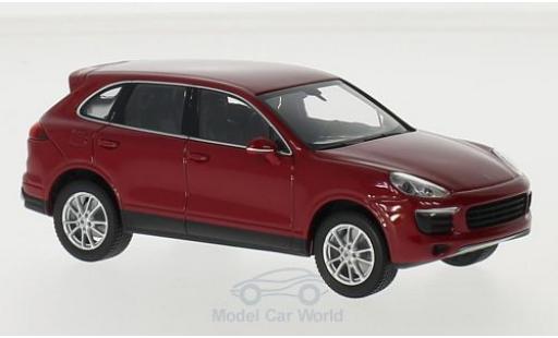 Diecast model cars Porsche Cayenne S red 2014 1/43 Maxichamps